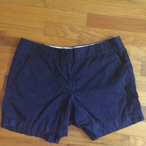 Navy chino shorts from J. Crew